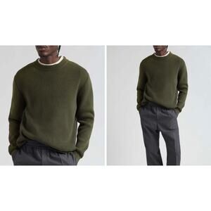 Golden Goose  Distressed Cotton Blend Sweater Small